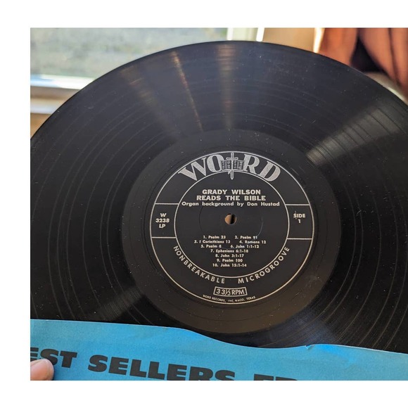 Grady Wilson Reads the Bible Vinyl - Picture 4 of 5